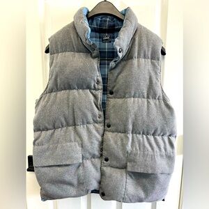 Grayers Down Reversible Puffy Vest